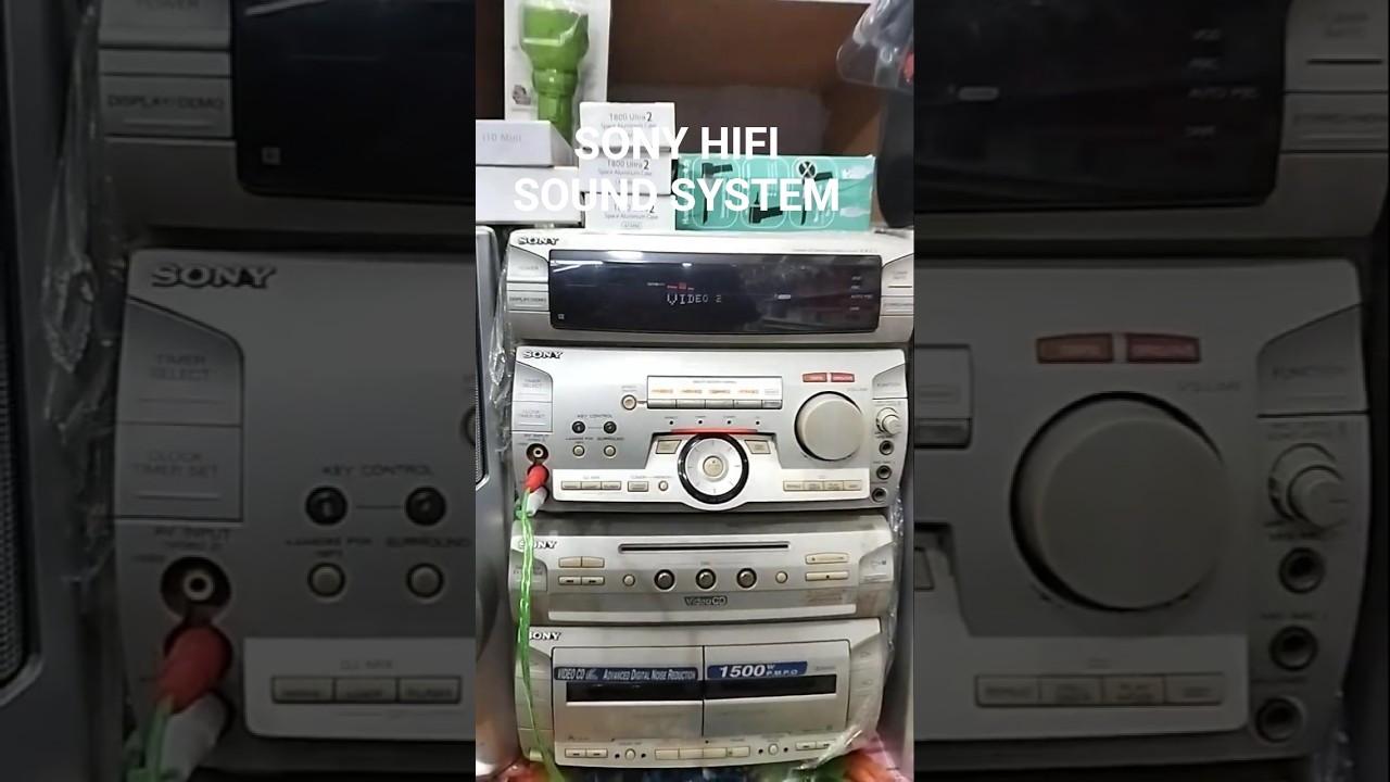 SONY HIFI SOUND SYSTEM 