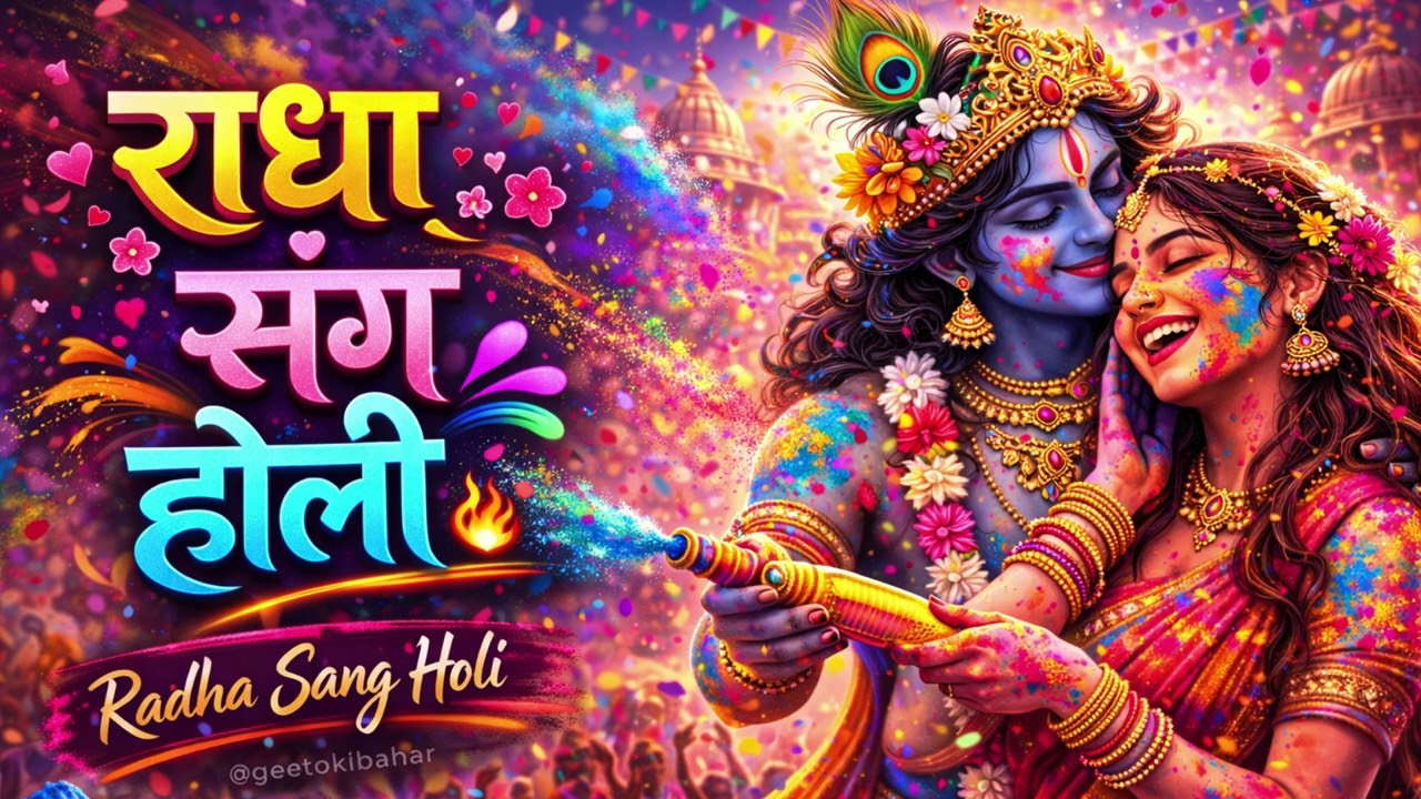 💖🌸 राधा संग होली 🌈✨ Radha Sang Holi 💕🔥