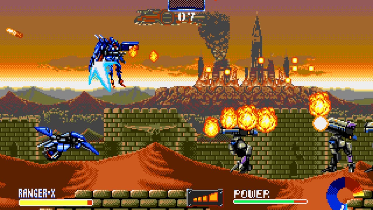 Ranger X Longplay (Sega Genesis) [QHD]