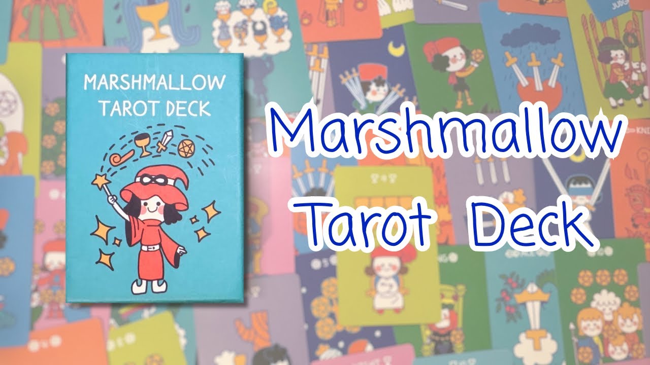 Marshmallow Tarot Deck - Flip Through