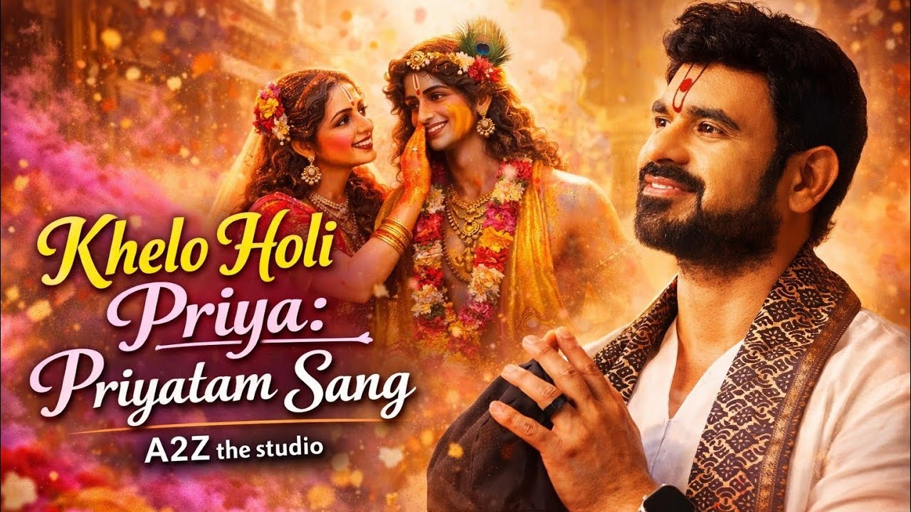Khelo Holi Priya: Priyatam Sang | Radha Krishna Holi Bhajan 2026 | A2Z the studio