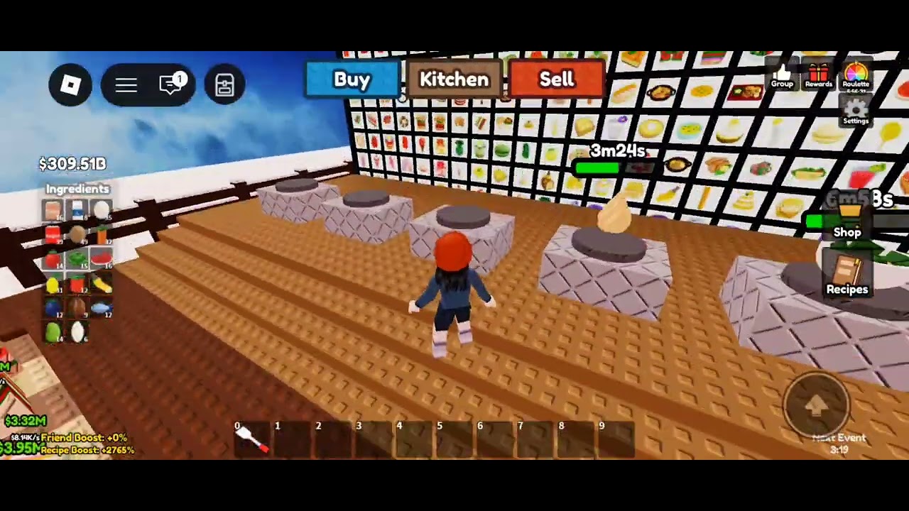 How to make California Roll in Craft Food Roblox