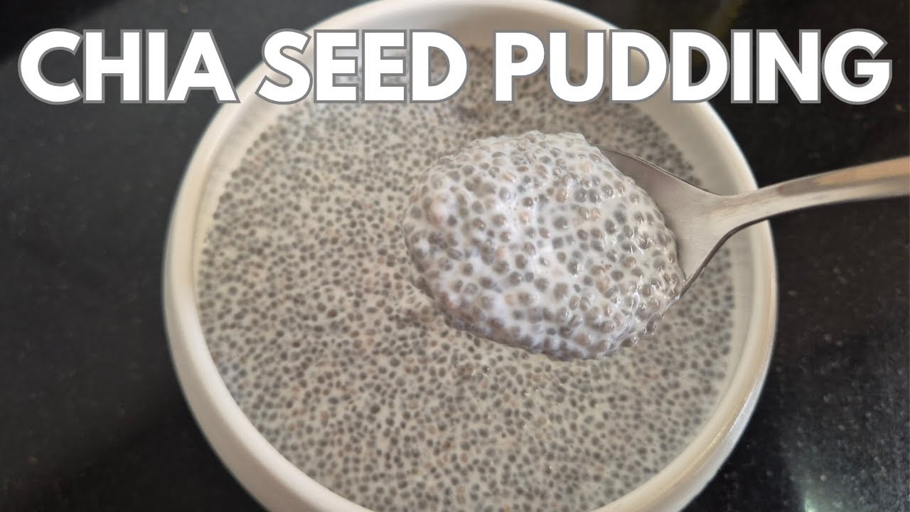 Creamy Chia Seed Pudding | Quick No-Cook Breakfast or Dessert! | High Protein Breakfast