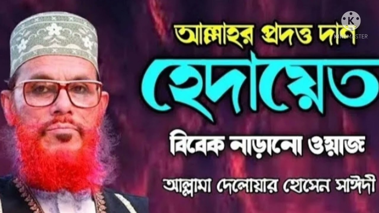 হেদায়েত কি l দেলোয়ার হোসেন সাঈদী সাহেব এর ওয়াজ,, অনেক সুন্দর একটা ওয়াজ l বাংলা ওয়াজ