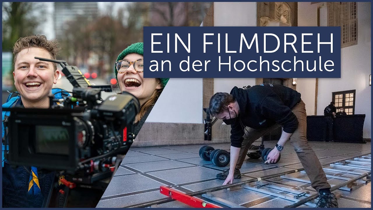 Ein FILMDREH an der Hochschule | Freshmen Backstage