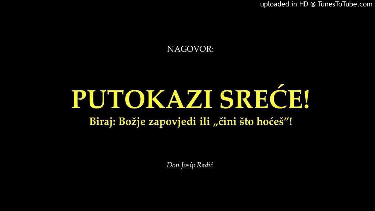 PUTOKAZI SREĆE! Biraj: Božje zapovjedi ili 