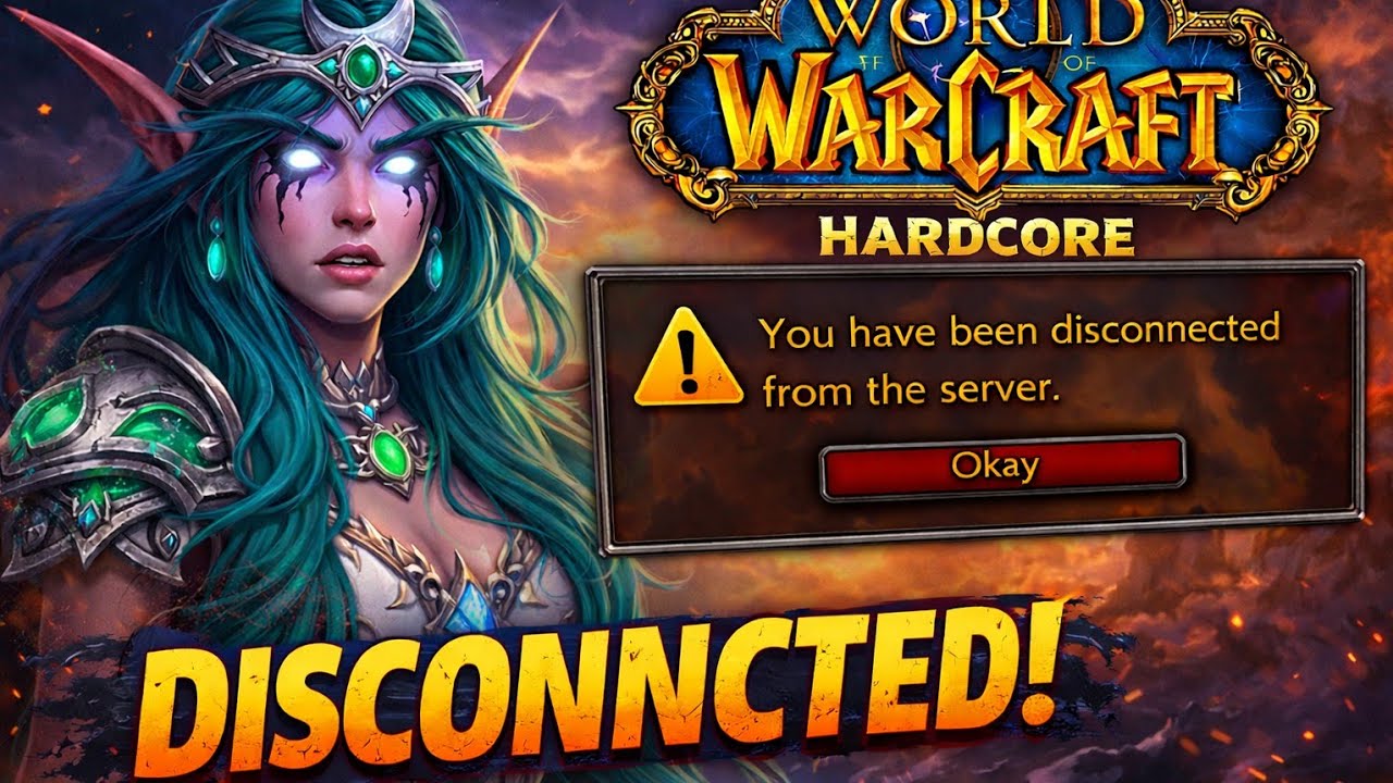 WILL THIS DISCONNECT END THE RUN?! | WORLD OF WARCRAFT HARDCORE