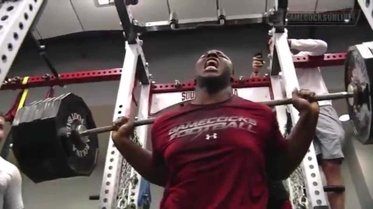 South Carolina Football Winter Workout Highlights - 2015