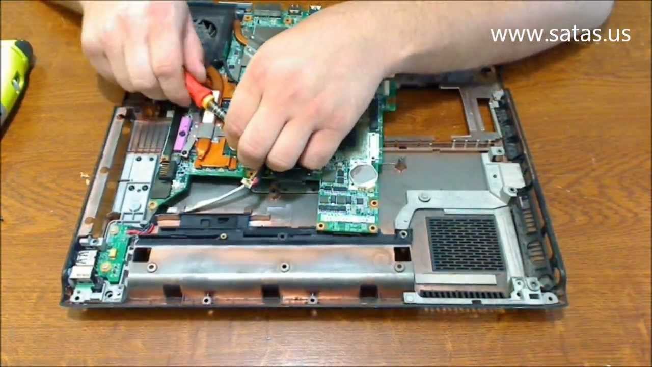HP DV6000 nVidia Card Blank Screen Repair-vivatious.wmv