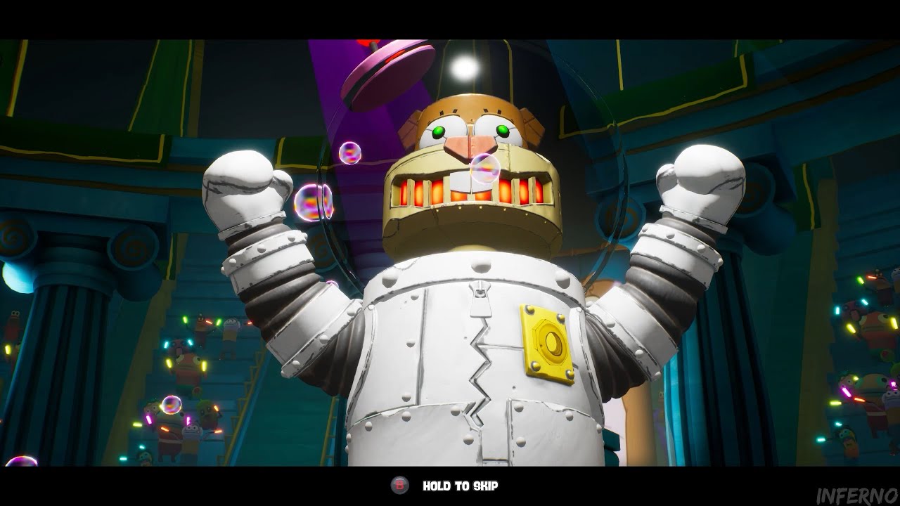 Spongebob Battle For Bikini Bottom Rehydrated 100% Walkthrough Part 4 - Boss: Robot Sandy