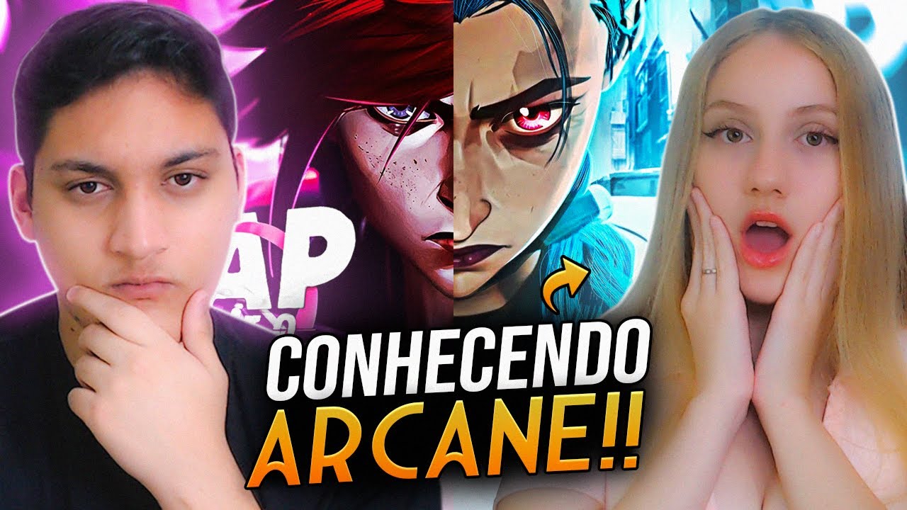 (2em1) REACT EM CASAL - Jinx (Arcane) - Meu Inimigo & Dura na Queda | Vi (Arcane) M4RKIM x KAITO