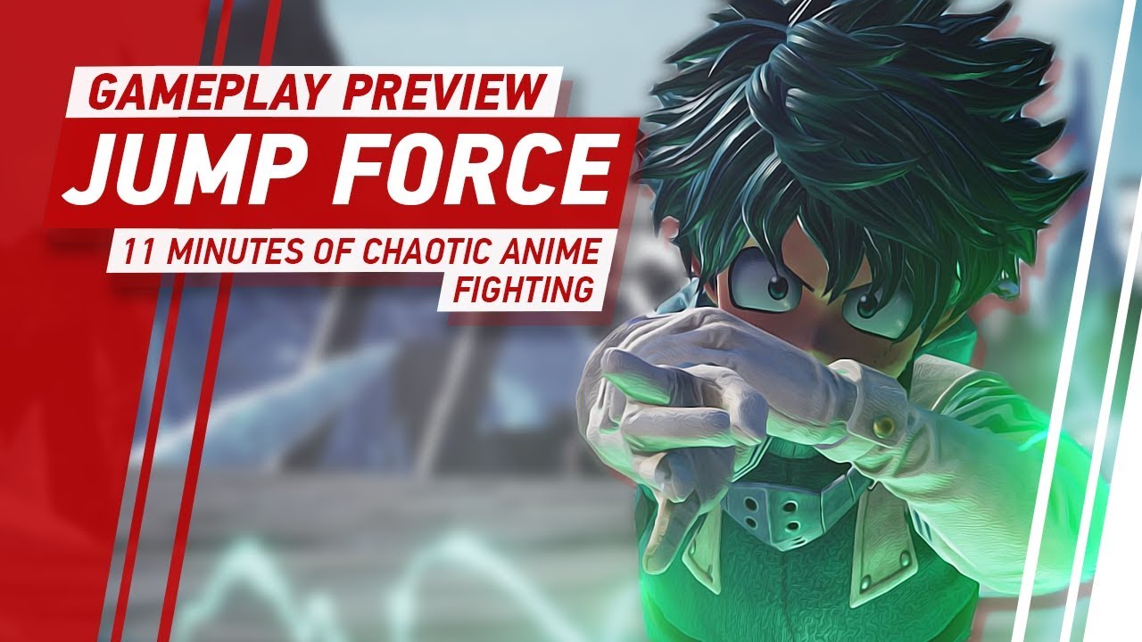 Jump Force Gameplay - 11 Minutes of Chaotic Anime Fighting
