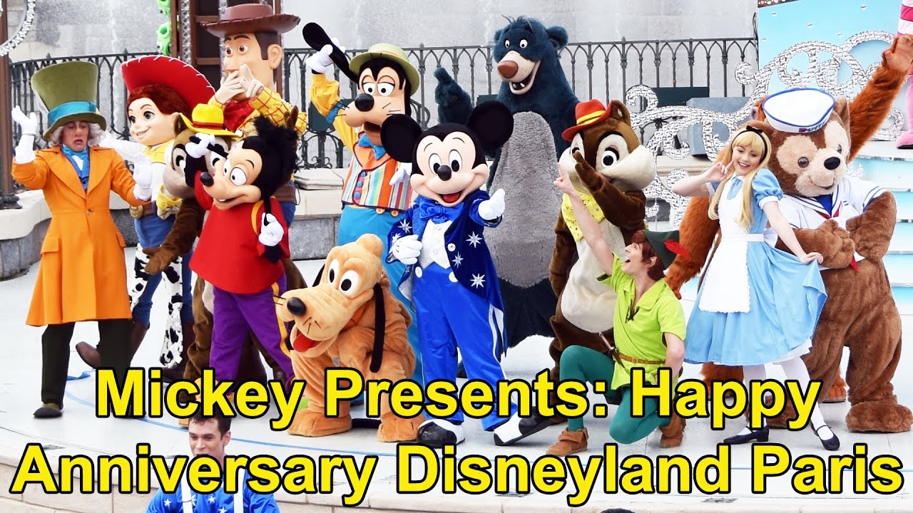 Mickey Presents: Happy Anniversary Disneyland Paris FULL Show, 25th Joyeux Anniversaire