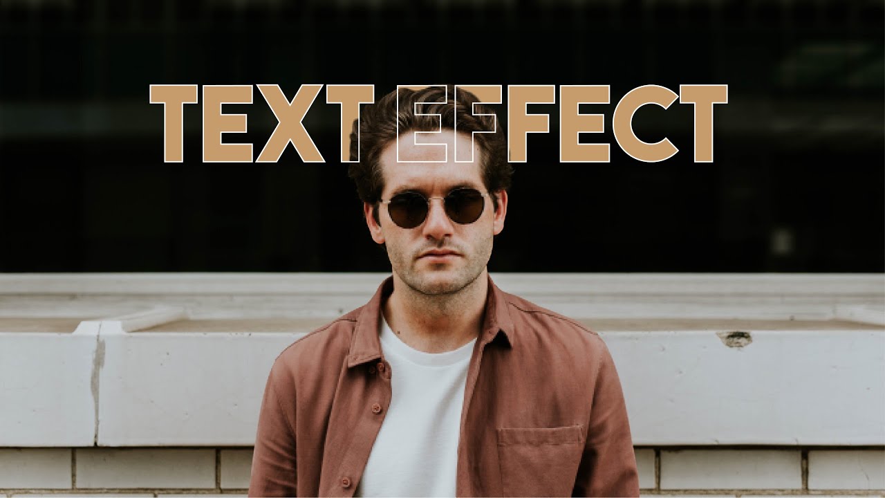 Text behind Object Tutorial in Illustrator