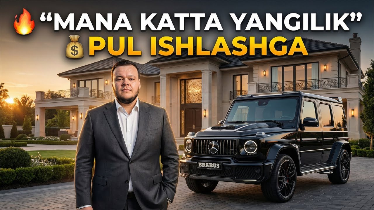 HAMMA KO'RSIN KATTA YANGILIK.  BOY BO'LISHNI HOHLAYSIZMI