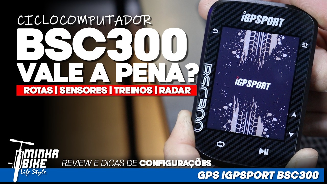 GPS BSC300 iGPSPORT | Vale a pena? Review completo e prós e contras - Minha Bike Life Style