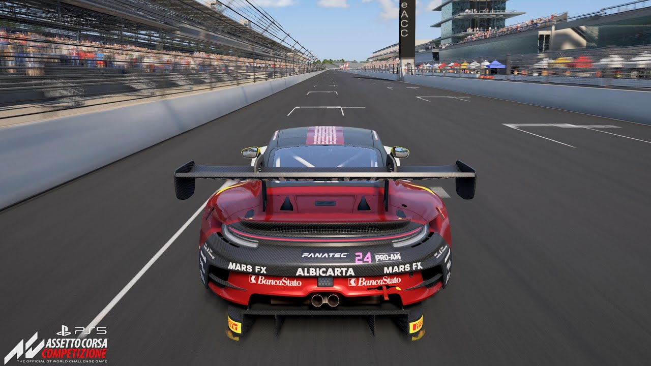 Assetto Corsa Competizione - Porsche 911 GT3 R (992) '23 - Indianapolis Motor Speedway [4K PS5]