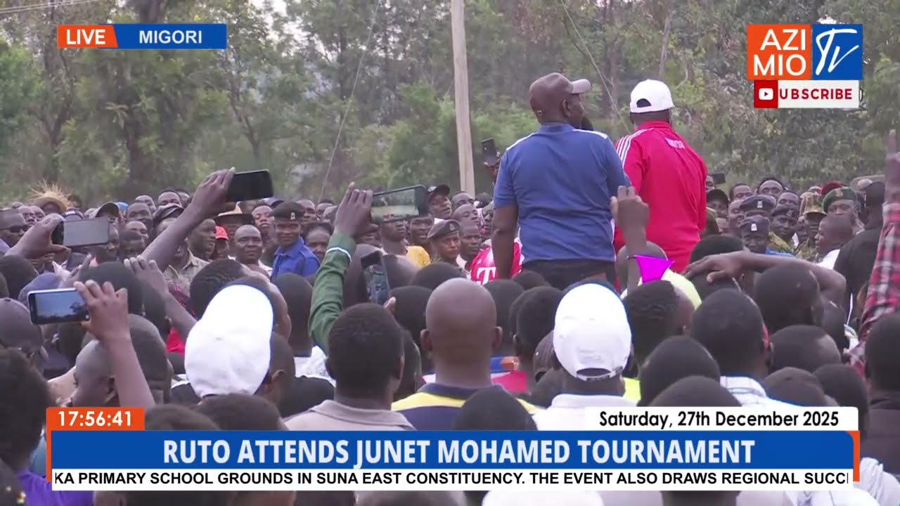 Cs Mbadi TANTALIZING speech during Ruto’s visit to Migori