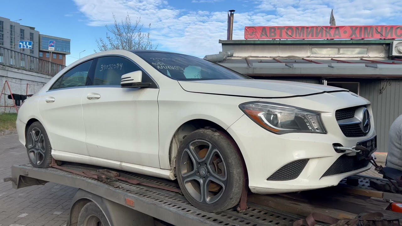Mercedes CLA 250 4matic в кузове C117  2014 года авторазборка