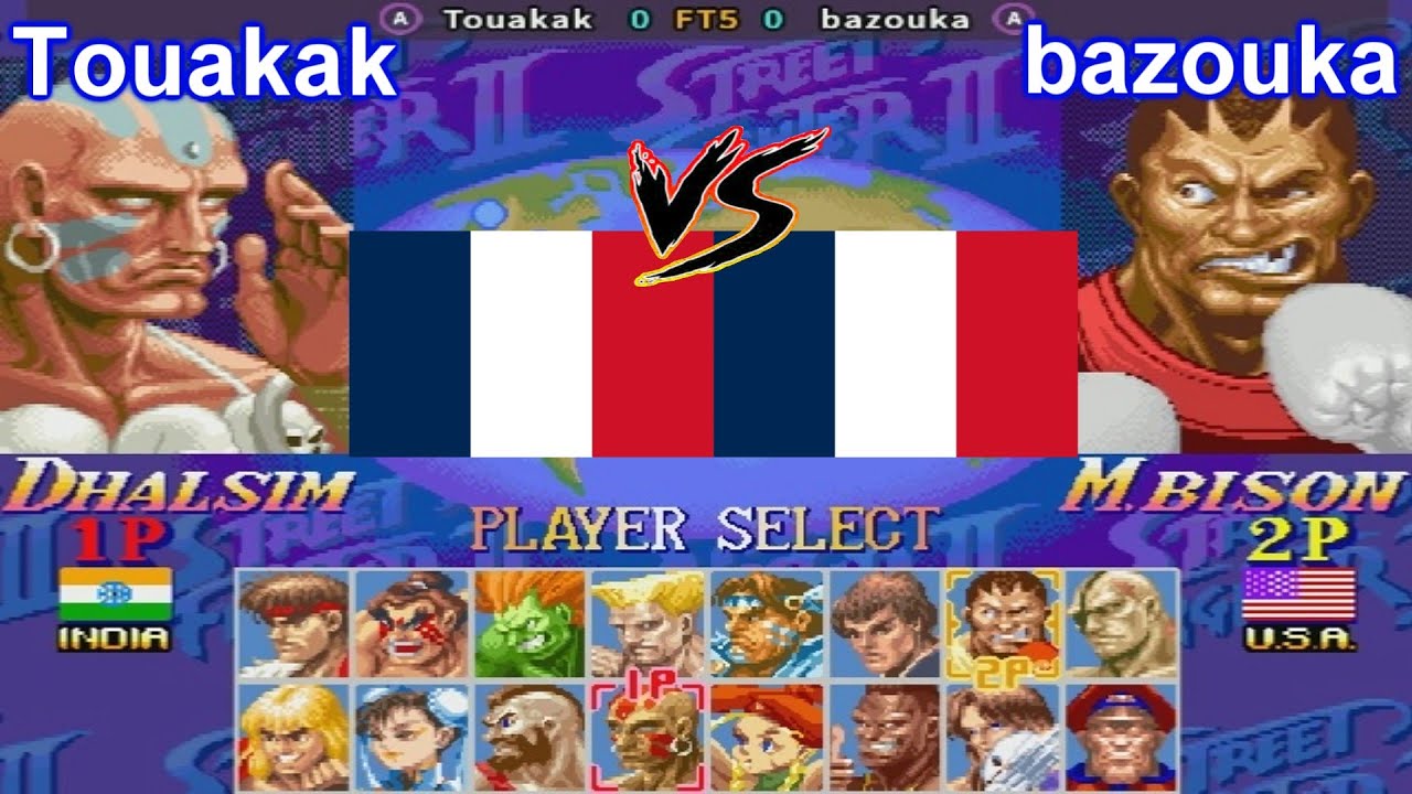 Super Street Fighter II X: Grand Master Challenge - Touakak vs bazouka FT5
