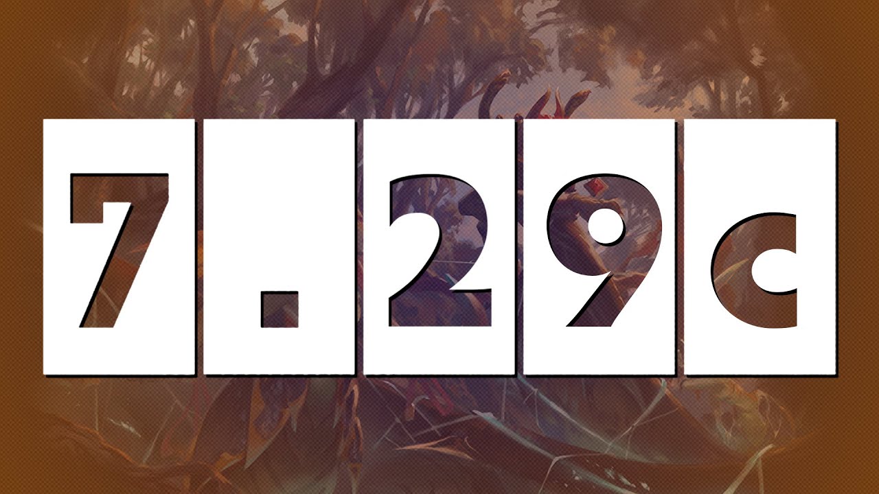 Dota 2 Патч 7.29c - Работа над Ошибками