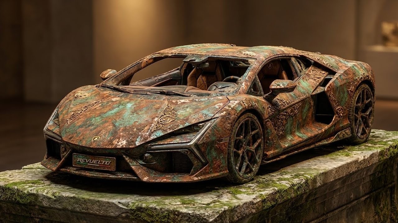 Restoration Abandoned Lamborghini🐂 Revuelto| Will it Even Drive!!