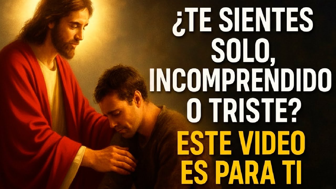 ¿TE SIENTES SOLO O TRISTE?: DIOS TIENE UN MENSAJE PARA TI / Reflexión Bíblica 
