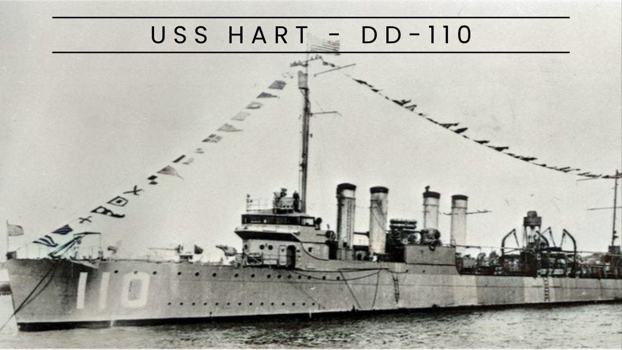 USS Hart - DD-110 (Destroyer)