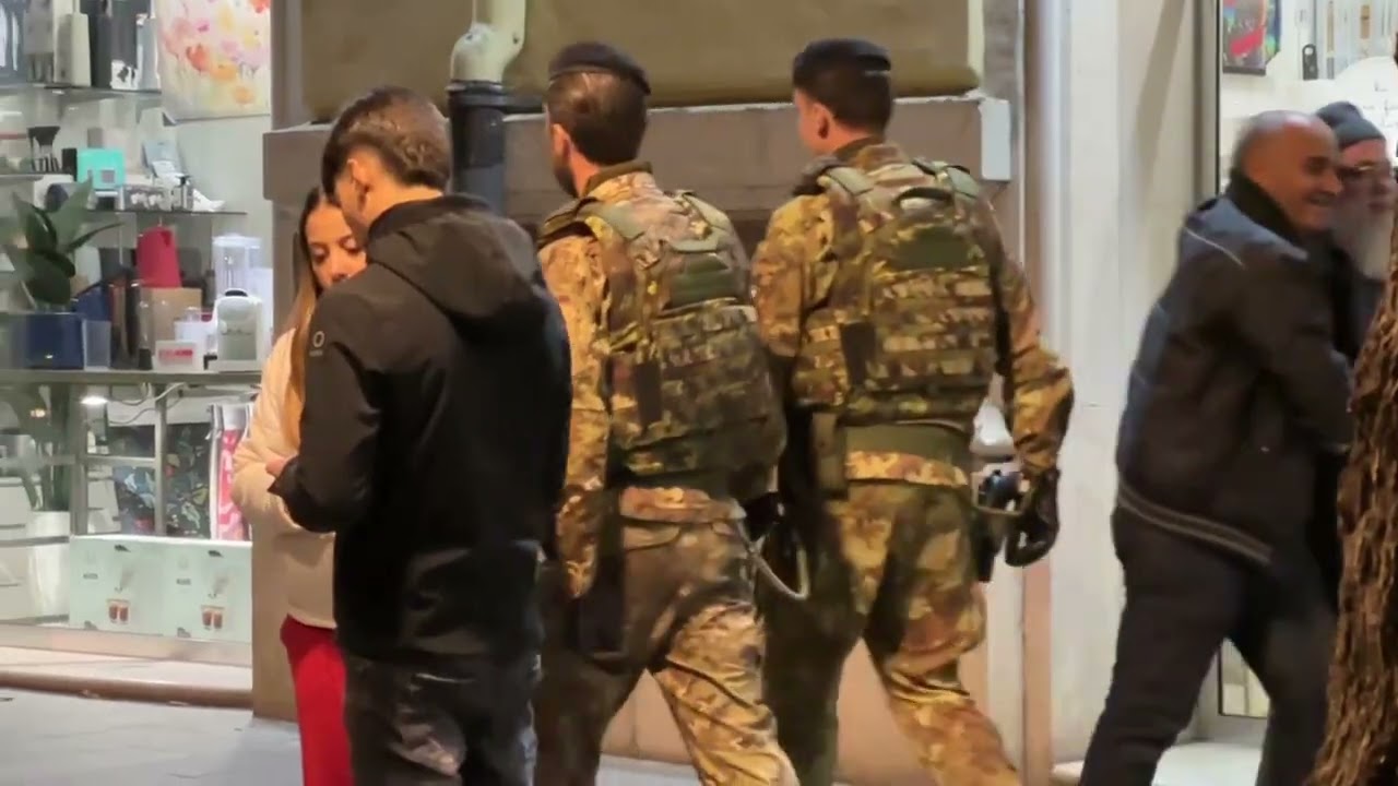 Pattugliamento dell’Esercito nel Quartiere Ferrovia di Foggia contro la violenza urbana