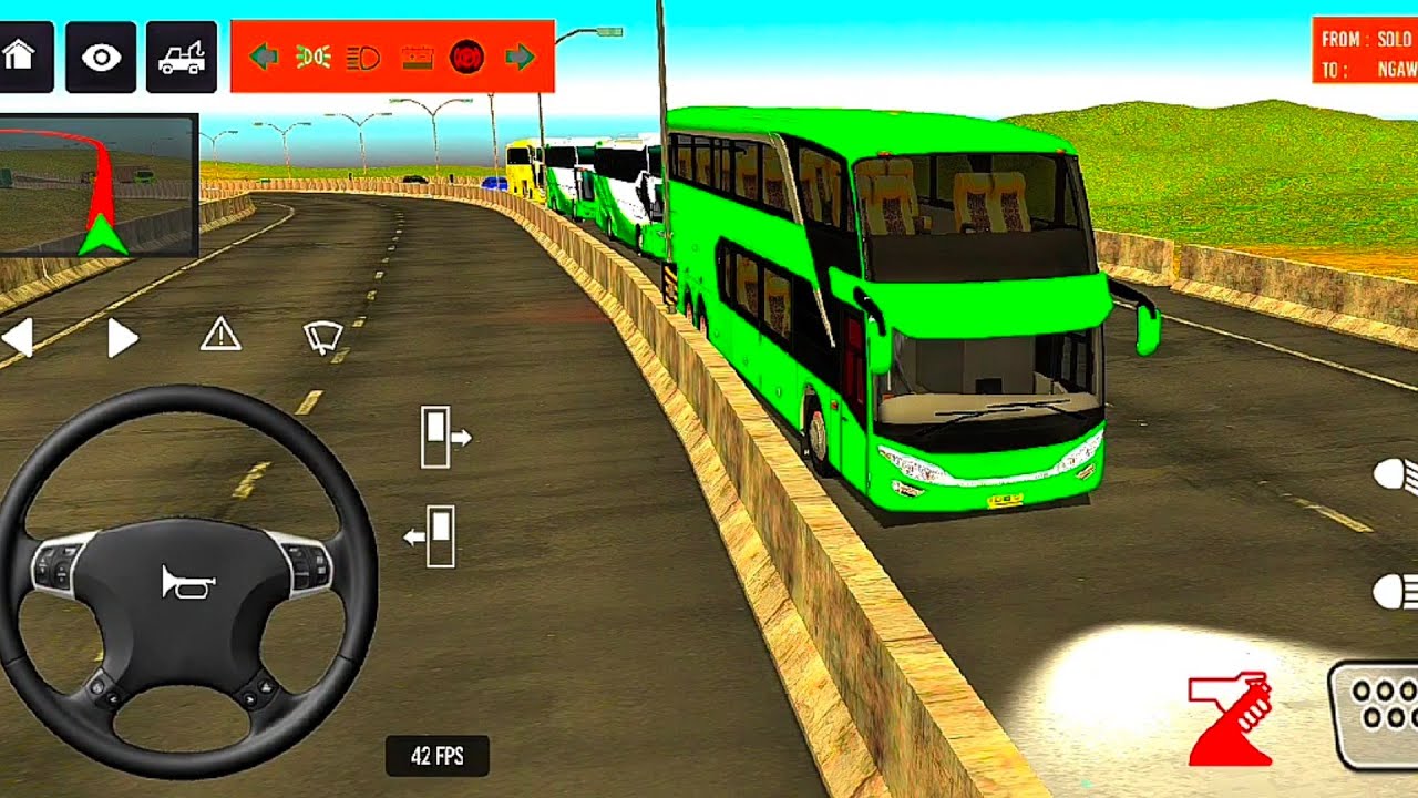 I Survived 24 Hours In The Most Extreme Wilderness#bus #simulator