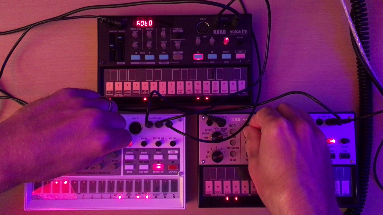 Loaded the DX7 factory presets onto my Volca FM and ended up with this jam