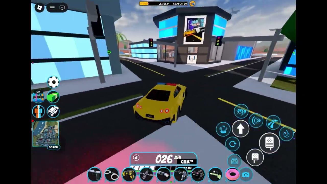 Arresting criminals at the Jailbreak Airport