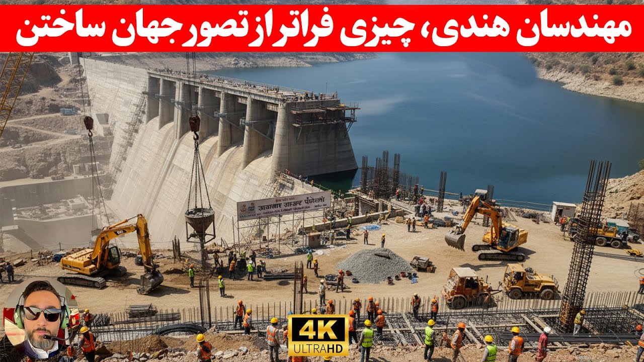 پشت پرده ساخت بزرگترین سد ابی هند ،که بعد از  ۸۰ سال هنوز تموم نشده