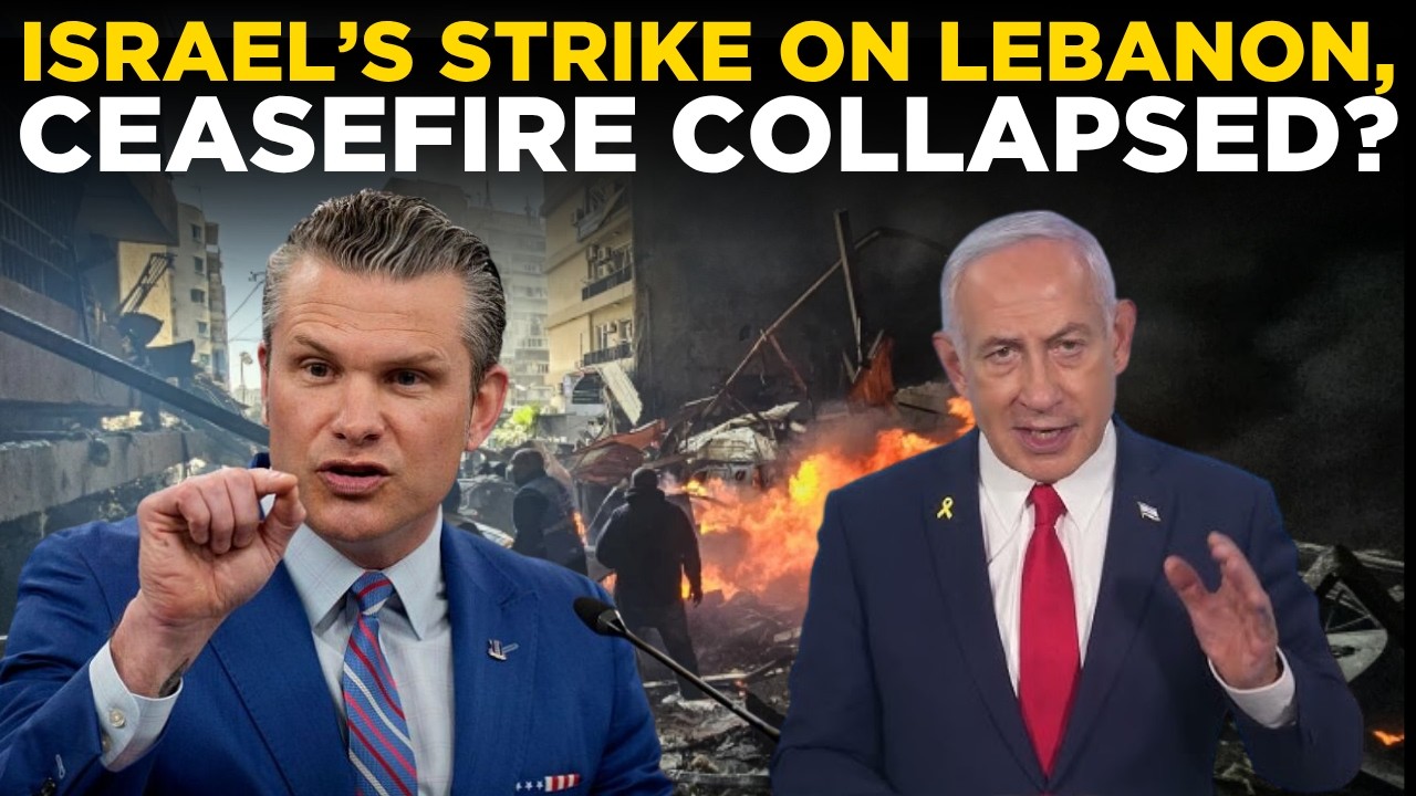 IRAN WAR LIVE | Massive Explosions In Lebanon After Truce Announcement | Pete Hegseth | Netantayahu