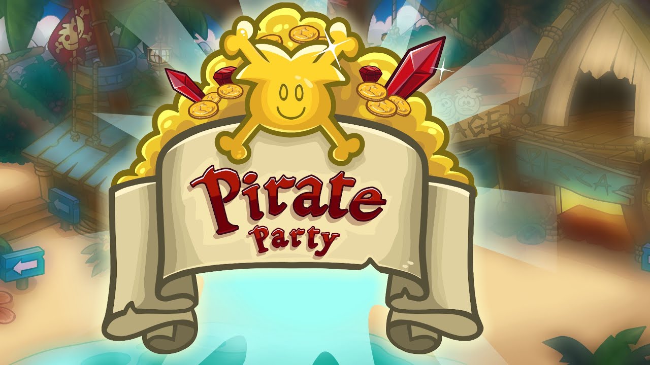Club Penguin - Pirate Party Tour & Guide 2014