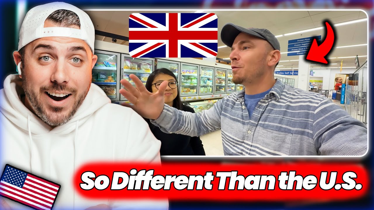 American Shocked by UK Supermarket Tour....Not what I EXPECTED.
