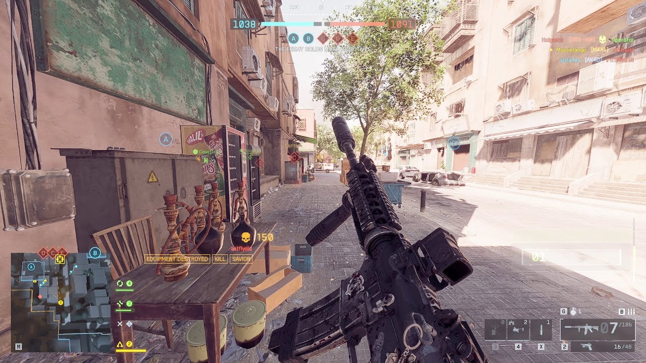 Battlefield 6 Gameplay - Playing as Assault with M4A1 Carbine on Siege of Cairo