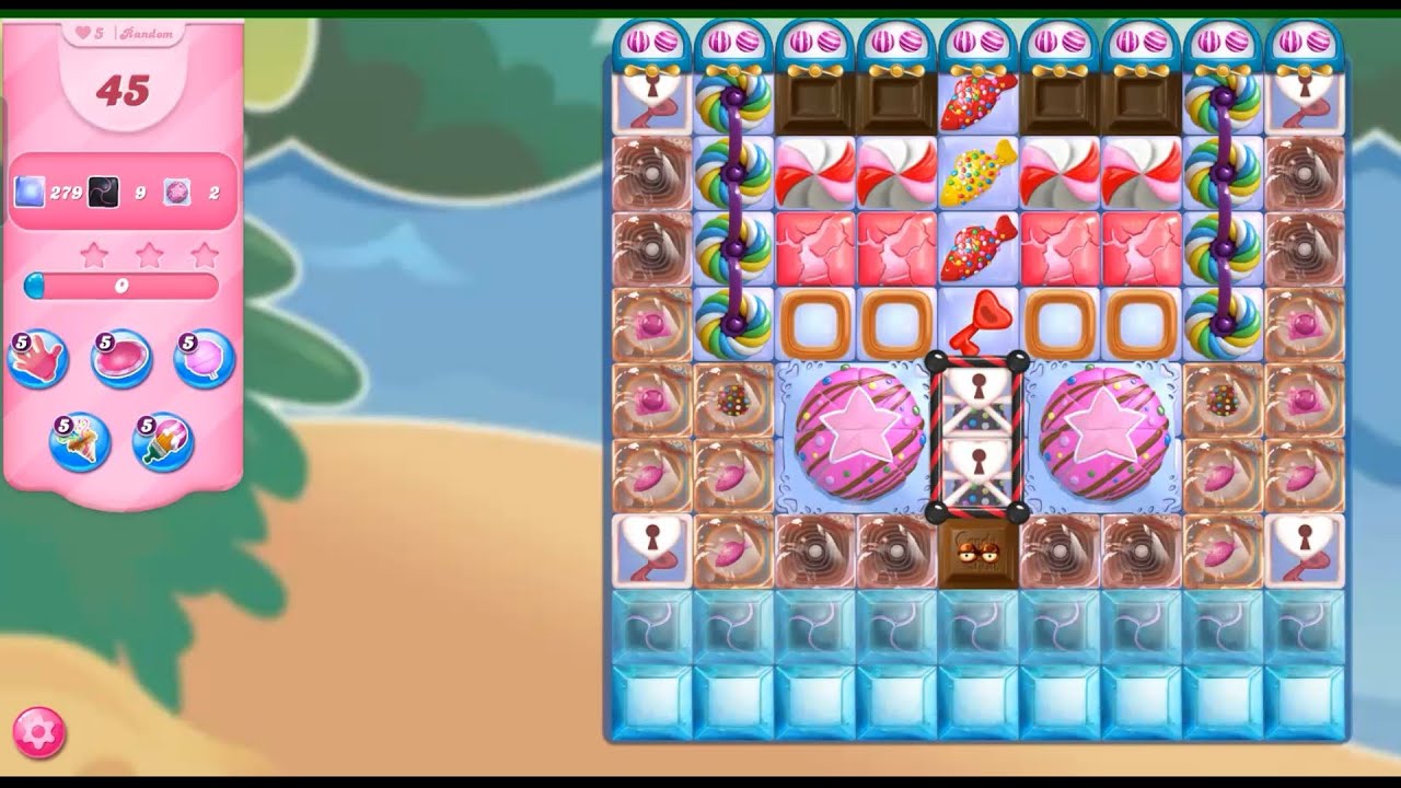Candy crush saga random style level 25