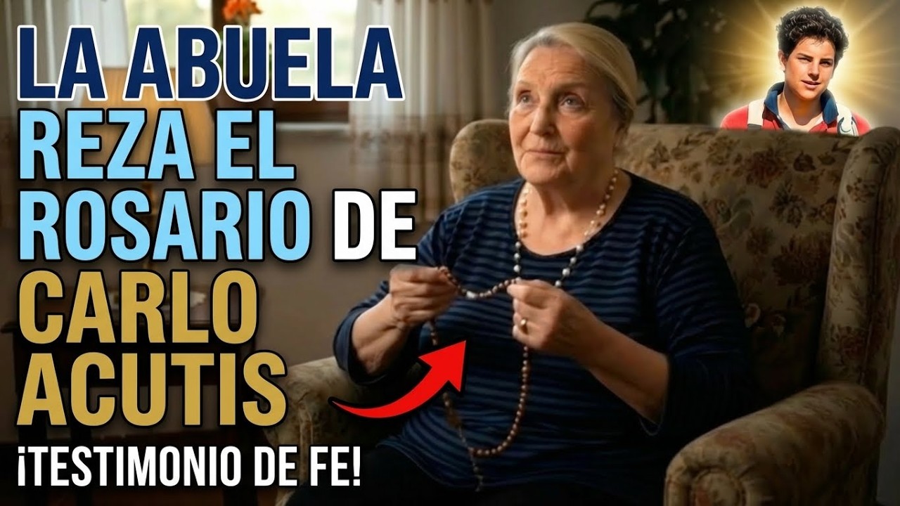 Antes de morir, mi nieto San Carlo Acutis me dejó su rosario y habló del futuro