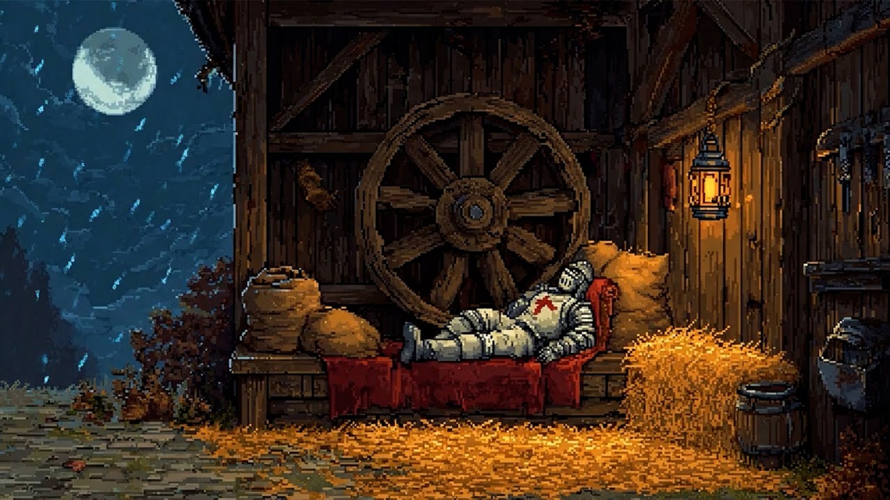 Slow down, traveler..... The storm will soon pass | Medieval Lofi for a Peaceful Escape