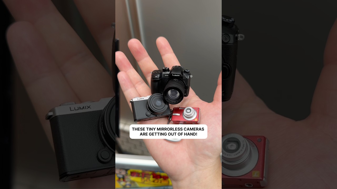 World&rsquo;s Smallest Mirrorless Cameras #camera #photography #filmmaking #lumix