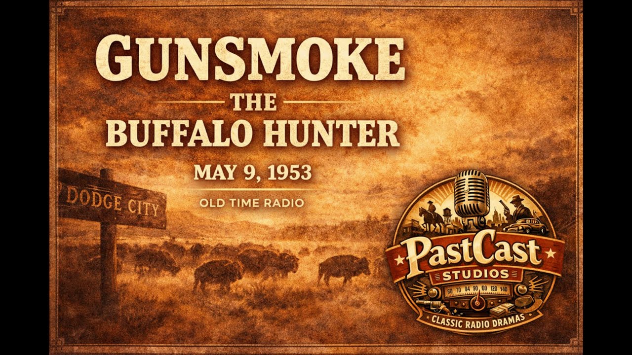 Gunsmoke Radio – “The Buffalo Hunter” May 9, 1953 | Matt Dillon Investigates a Buffalo Camp Killing