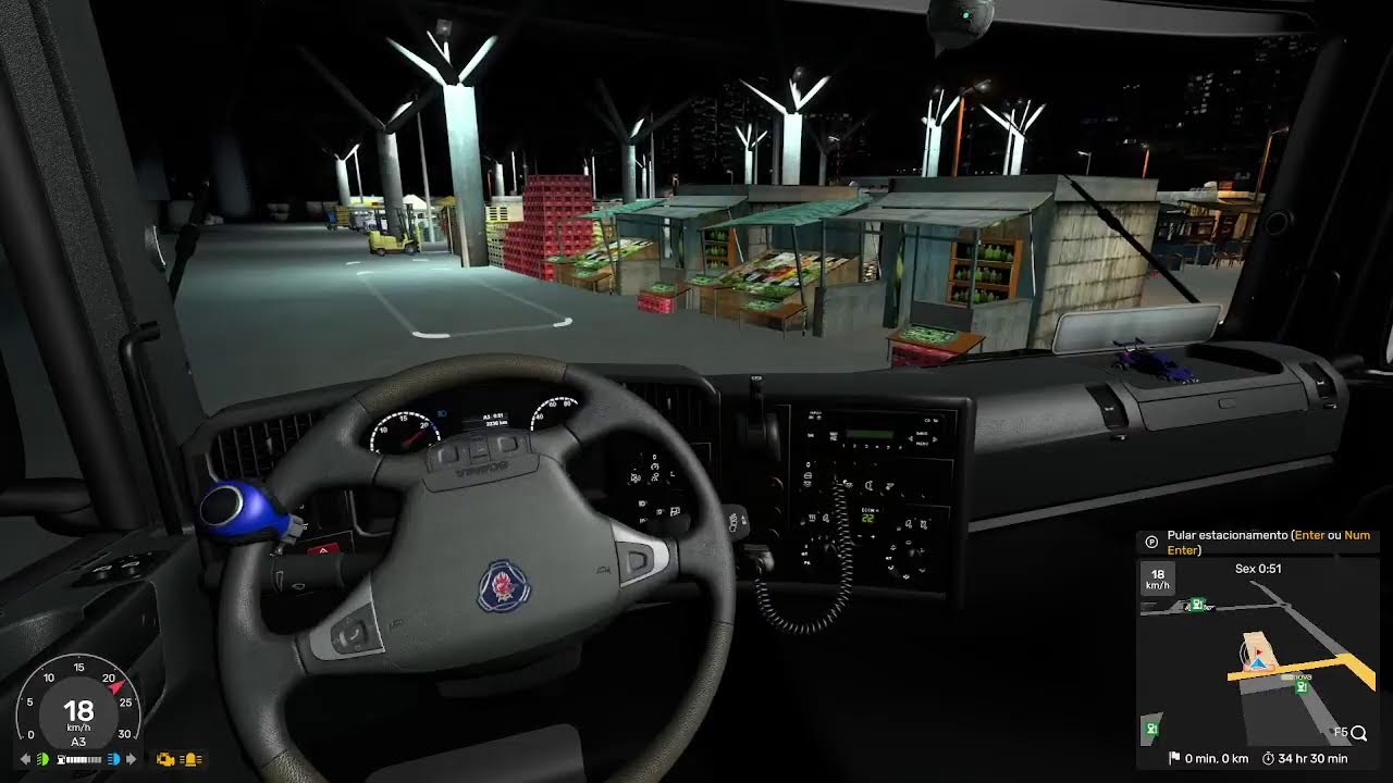 fazendo horario ets2