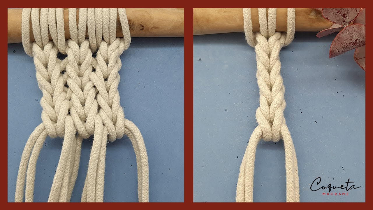 Как сделать вышивку макраме и создать очень стильный узор