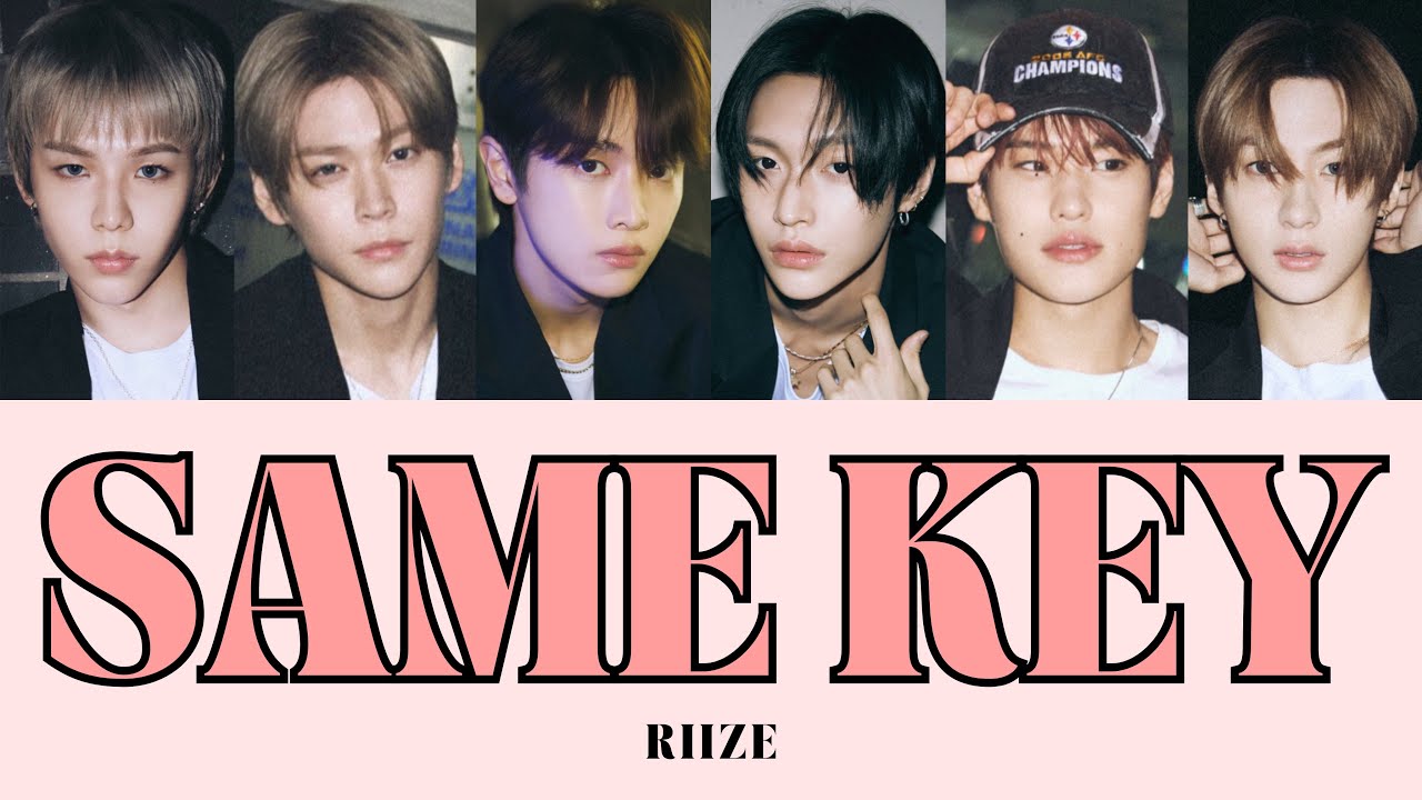 RIIZE - Same Key 《 顔に泥を塗る 主題歌  》 【日本語字幕/パート分け/歌詞/OST】@RIIZE_official