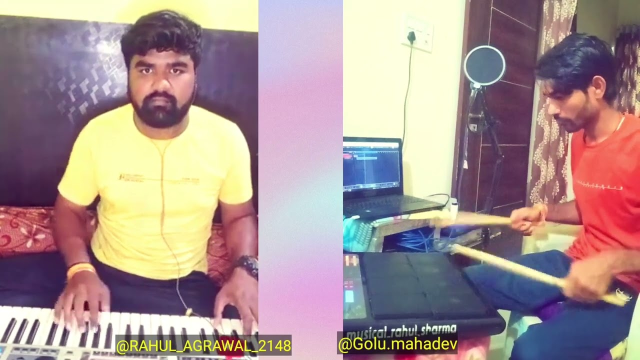 Karunamayi Kripamayi Meri Dayamayi Radhe | Collab | Keyboard, Octapad Cover