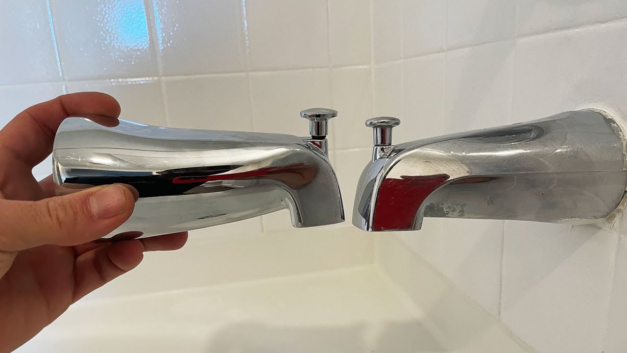 How to Replace a Slip-on Tub Spout - DIY