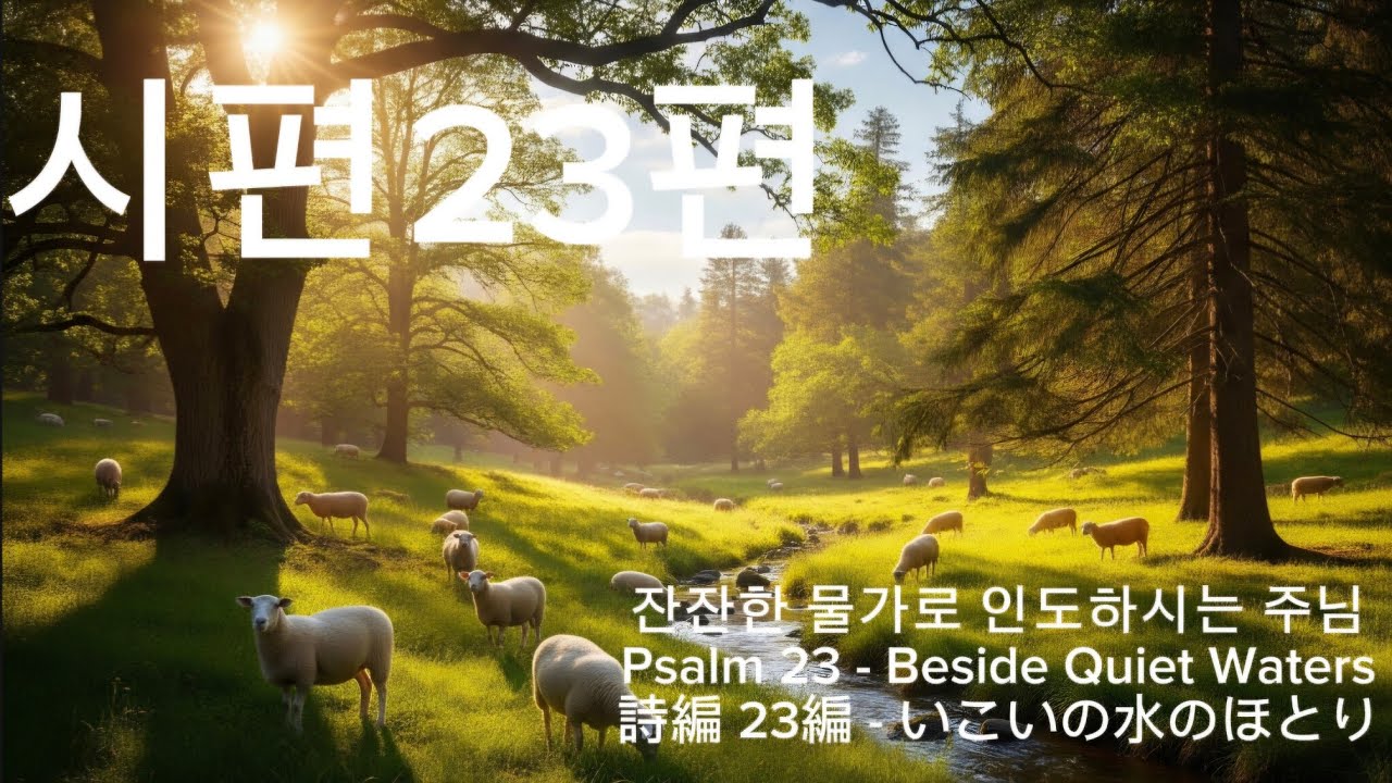 2026년 3월 1일[쉼의자리] 시편 23편 묵상 - 선한 목자 되신 주님과 함께하는 평안의 숲 힐링묵상​ [Place of Rest] 