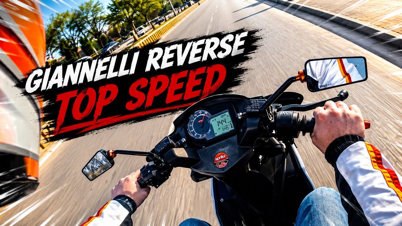 Aprilia SR50 R | Riding around