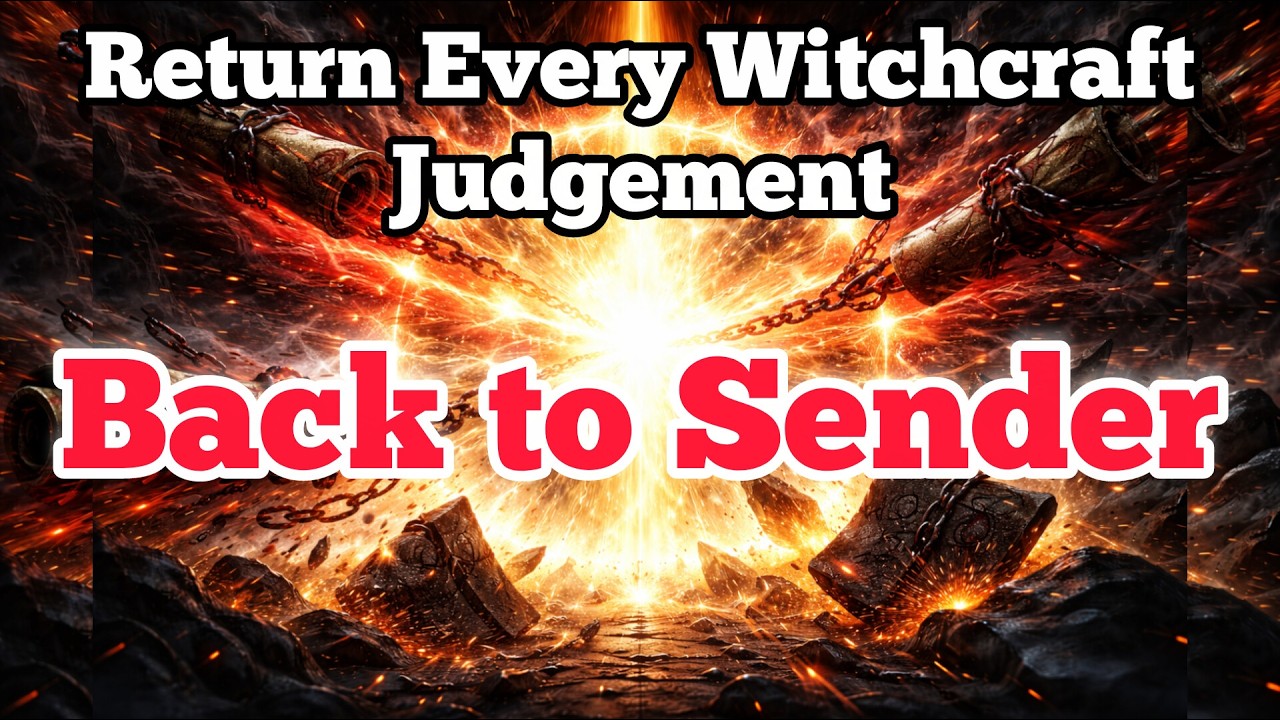 Powerful Prayer to Return Every Witchcraft Judgement Back to Sender
